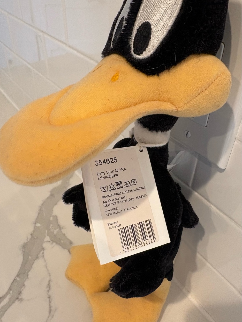 Steiff Animal Looney Tunes Daffy Duck - Picture 3 of 7